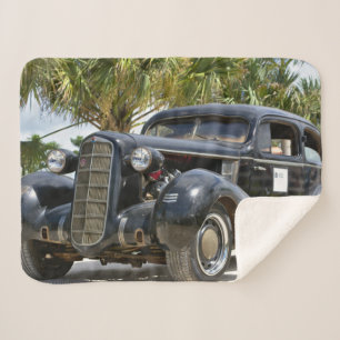 Klassisches Auto Baby Schuhe Sherpadecke