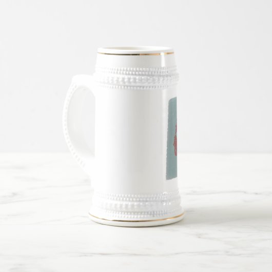 Klassisches Auto Bierglas (Vorderseite Links)