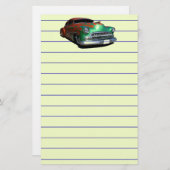 Klassisches Auto Briefpapier (Vorne/Hinten)