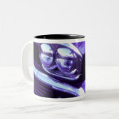 Klassisches Auto: Chevrolet 1958 Zweifarbige Tasse (Vorderseite Links)