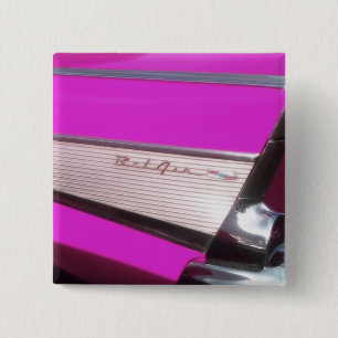 Klassisches Auto: Chevrolet-Bel Air Button