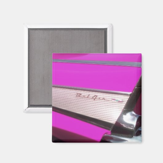 Klassisches Auto: Chevrolet Bel Air Magnet (Vorderseite/Rückseite)