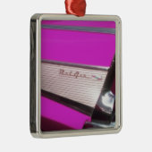 Klassisches Auto: Chevrolet-Bel Air Ornament Aus Metall (Rechts)