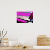 Klassisches Auto: Chevrolet Bel Air Poster (Küche)