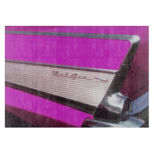 Klassisches Auto: Chevrolet-Bel Air Schneidebrett (Vorderseite)