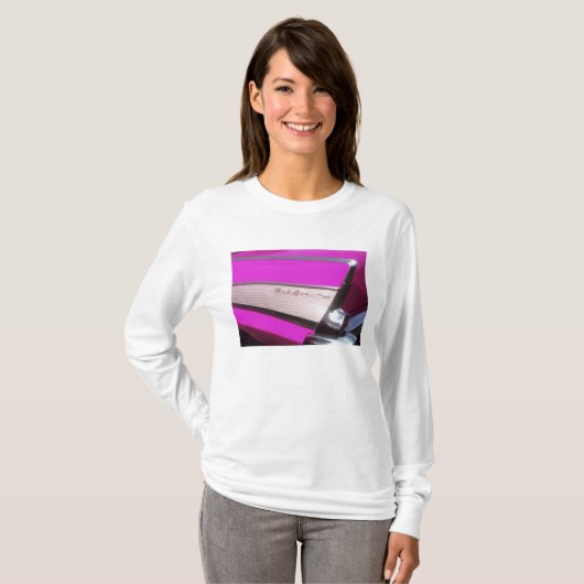 Klassisches Auto: Chevrolet-Bel Air T-Shirt (Vorne ganz)