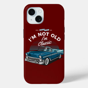 KLASSISCHES AUTO CHEVY BEL AIR CABRIOLET 1956 Case-Mate iPhone HÜLLE