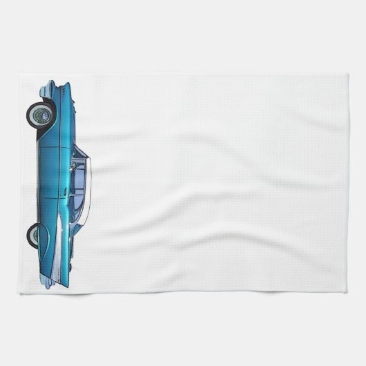 Klassisches Auto Chevy BelAire Geschirrtuch 1957 (Horizontal)