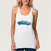Klassisches Auto Chevy BelAire Tank Top (Vorderseite)