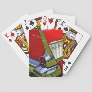 KLASSISCHES AUTO DER FÜNFZIGER JAHRE SPIELKARTEN