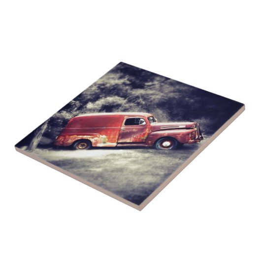 Klassisches Auto Fliese (Seite)