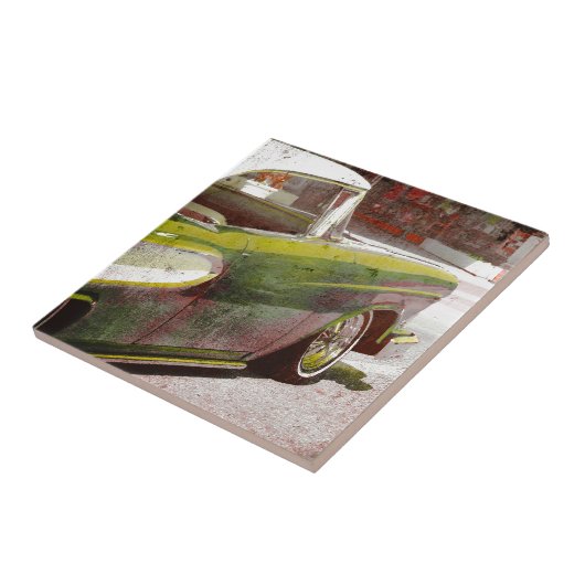 Klassisches Auto Fliese (Seite)