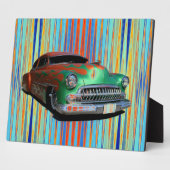 Klassisches Auto Fotoplatte (Seite)