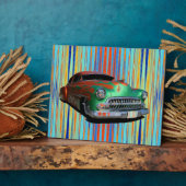 Klassisches Auto Fotoplatte (Seite)