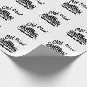 Klassisches Auto Geschenkpapier (Ecke)