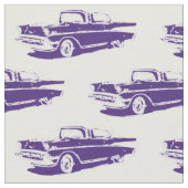 Klassisches Auto-Gewebe 1957 Chevrolets Stoff (Nahaufnahme)