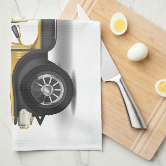 Klassisches Auto Handtuch (Viertel Falte)