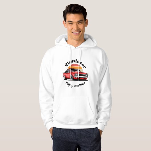 Klassisches Auto Hoodie (Vorne ganz)