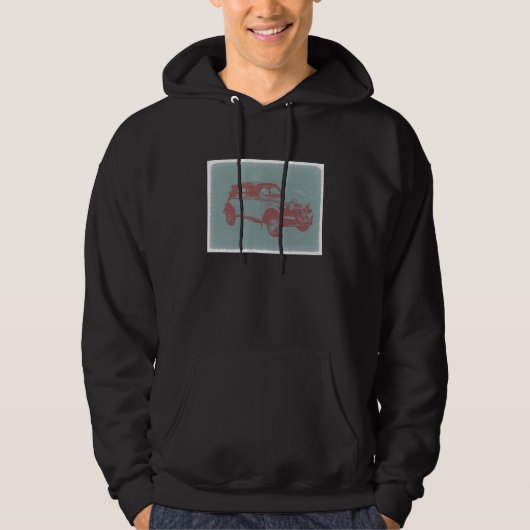 Klassisches Auto Hoodie (Vorderseite)