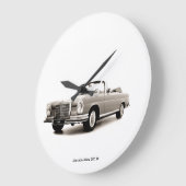 Klassisches Auto-Image für die runde (große) Wall- Große Wanduhr (Winkel)
