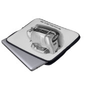 Klassisches Auto-Image für Neoprenschlauch 15" Laptopschutzhülle (Vorne Knopf)