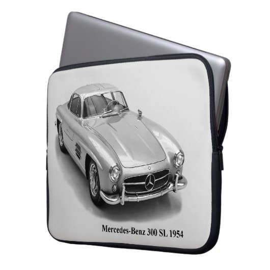 Klassisches Auto-Image für Neoprenschlauch 15" Laptopschutzhülle (Vorderseite Links)