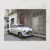 Klassisches Auto in Havanna Kuba Postkarte (Vorderseite)