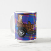 Klassisches Auto Kaffeetasse (Vorderseite Links)