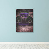 Klassisches Auto Leinwanddruck (Insitu (Holzboden))