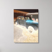 Klassisches Auto Leinwanddruck (Vorderseite)