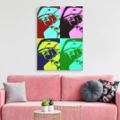 Klassisches Auto Leinwanddruck (Insitu (Wohnzimmer))