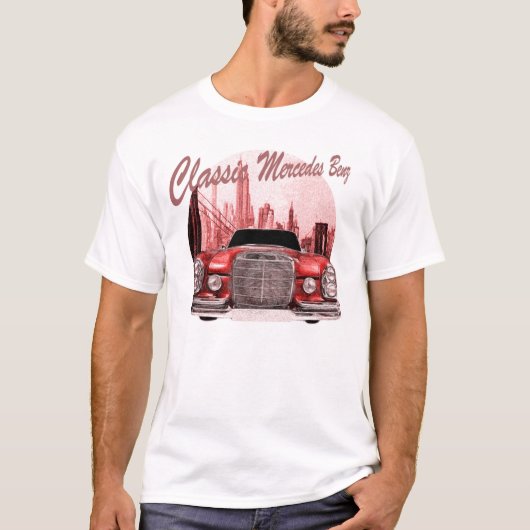 Klassisches Auto MERCEDES-BENZ T-Shirt (Vorderseite)