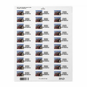 KLASSISCHES AUTO MIT FINANZIERTEN RÜCKSENDEADRESSE (Vorne)