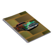 Klassisches Auto Notizblock (Rechte Seite)