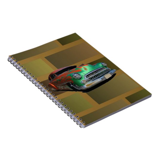 Klassisches Auto Notizblock (Rechte Seite)