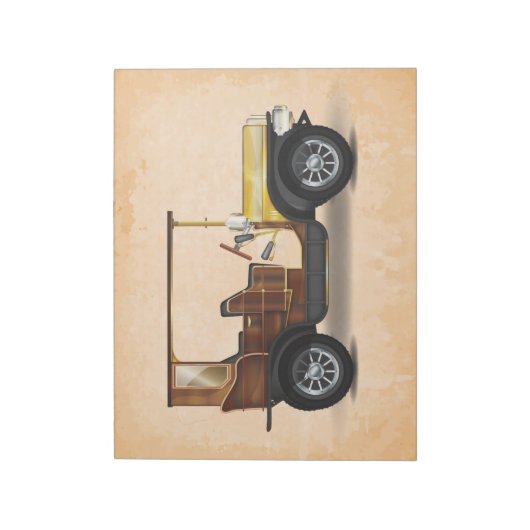 Klassisches Auto Notizblock (Rotiert)