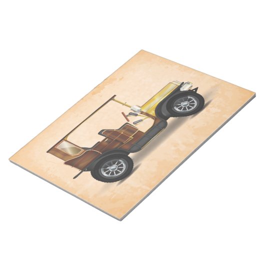 Klassisches Auto Notizblock (angewinkelt)