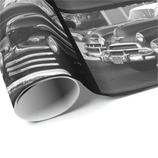 Klassisches Auto-Packpapier Geschenkpapier (Rolleneckpunkt)