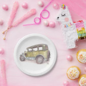 Klassisches Auto Pappteller (Party)
