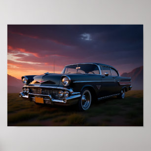 Klassisches Auto Poster