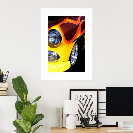 Klassisches Auto-Poster Poster (Heimbüro)