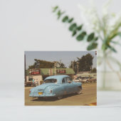 Klassisches Auto Postkarte (Stehend Vorderseite)