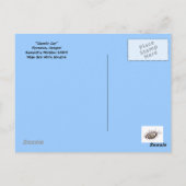 Klassisches Auto Postkarte (Rückseite)