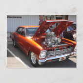 Klassisches Auto Postkarte (Vorderseite)