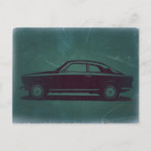 Klassisches Auto Postkarte (Vorderseite)