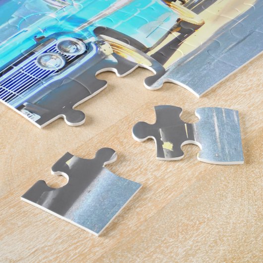 Klassisches Auto Puzzle (Seite)