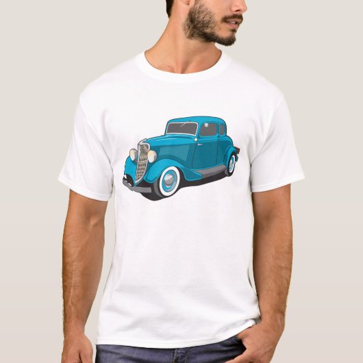 Klassisches Auto T-Shirt (Vorderseite)