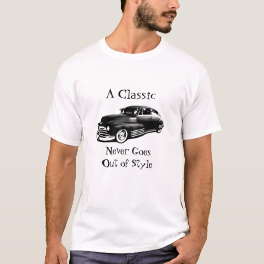 Klassisches Auto T-Shirt (Vorderseite)