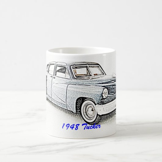 Klassisches Auto Tucker 1948 Kaffeetasse (Mittel)