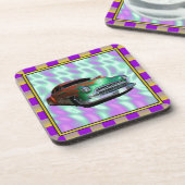 Klassisches Auto Untersetzer (Linke Seite)